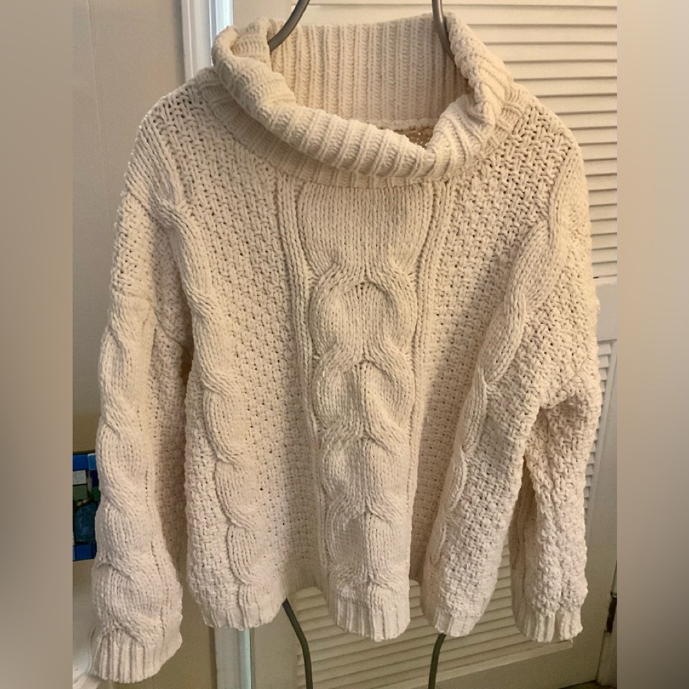 Chenille sweater